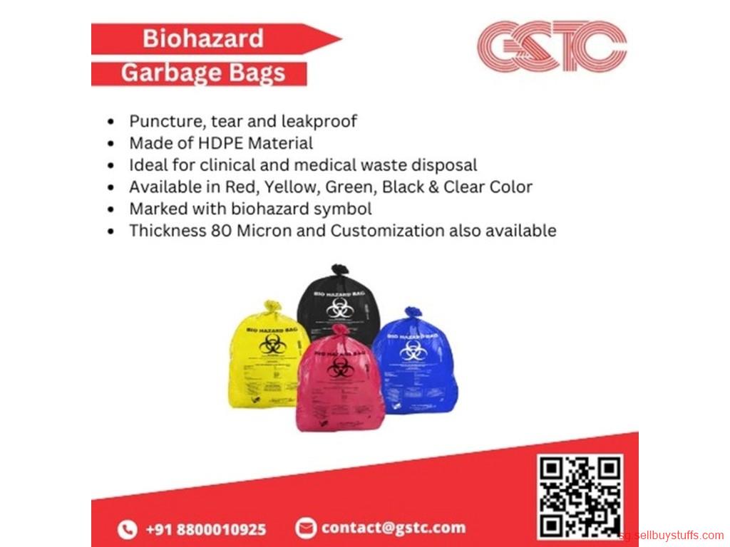 second hand/new: GSTC Medical Biohazard Bags – Puncture Resistant