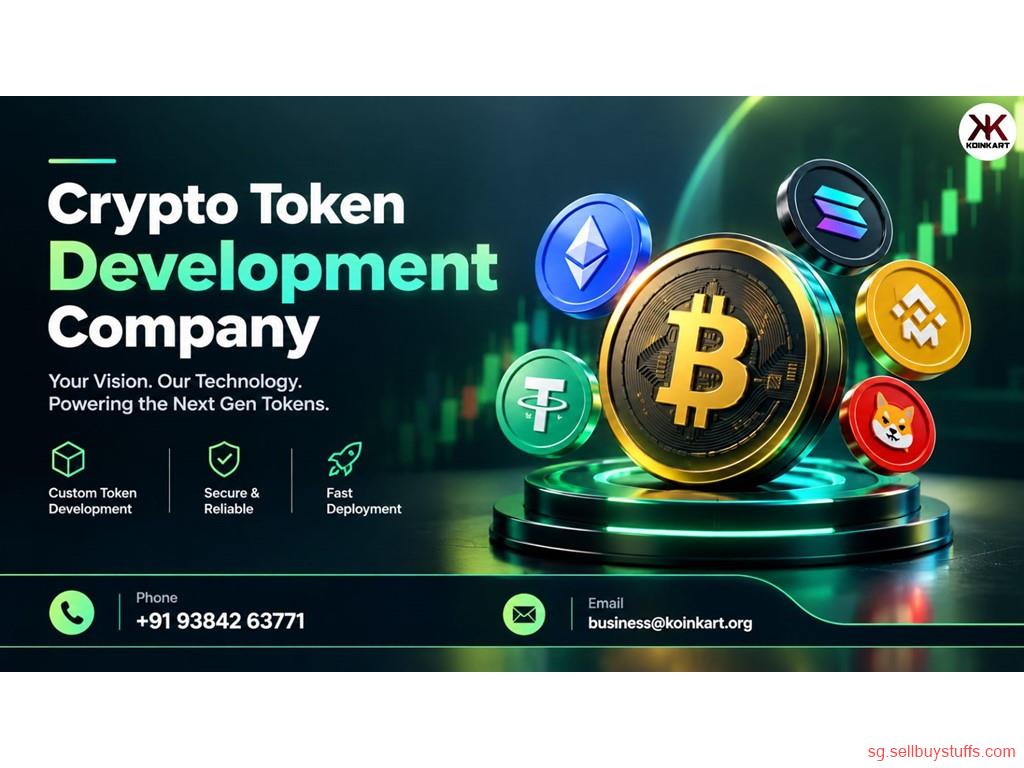second hand/new: Build Web3 Projects with a Crypto Token Development Company
