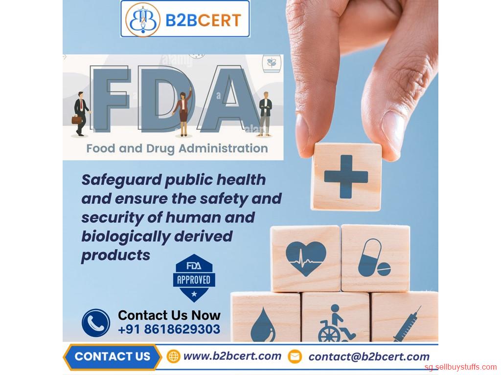 second hand/new: FDA Certification Services in Singapore | B2Bcert