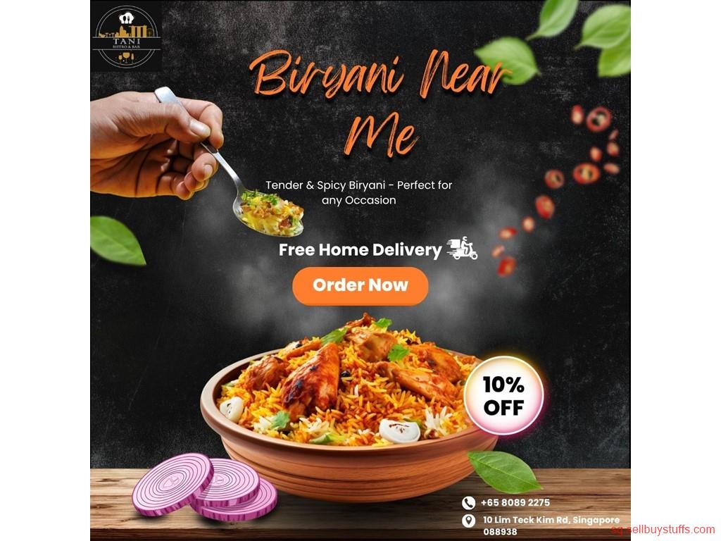 second hand/new: Authentic Biryani Near Me in Singapore – Order Online or Visit Today!