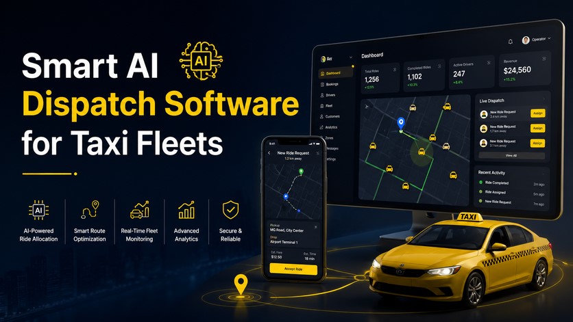 second hand/new: Smart AI Taxi Dispatch Software for Modern Fleets