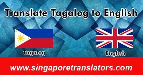 second hand/new: Tagalog to English Translation in Singapore
