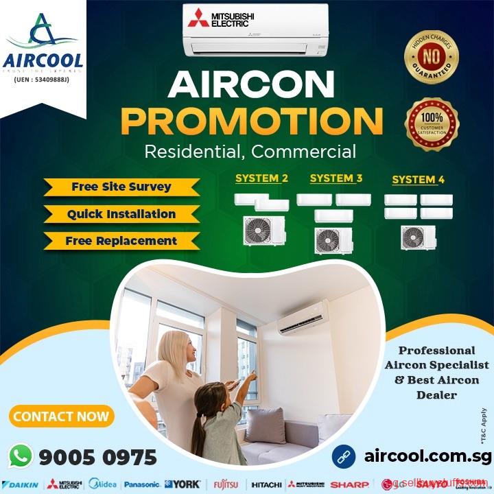 second hand/new: Aircon promotion Singapore