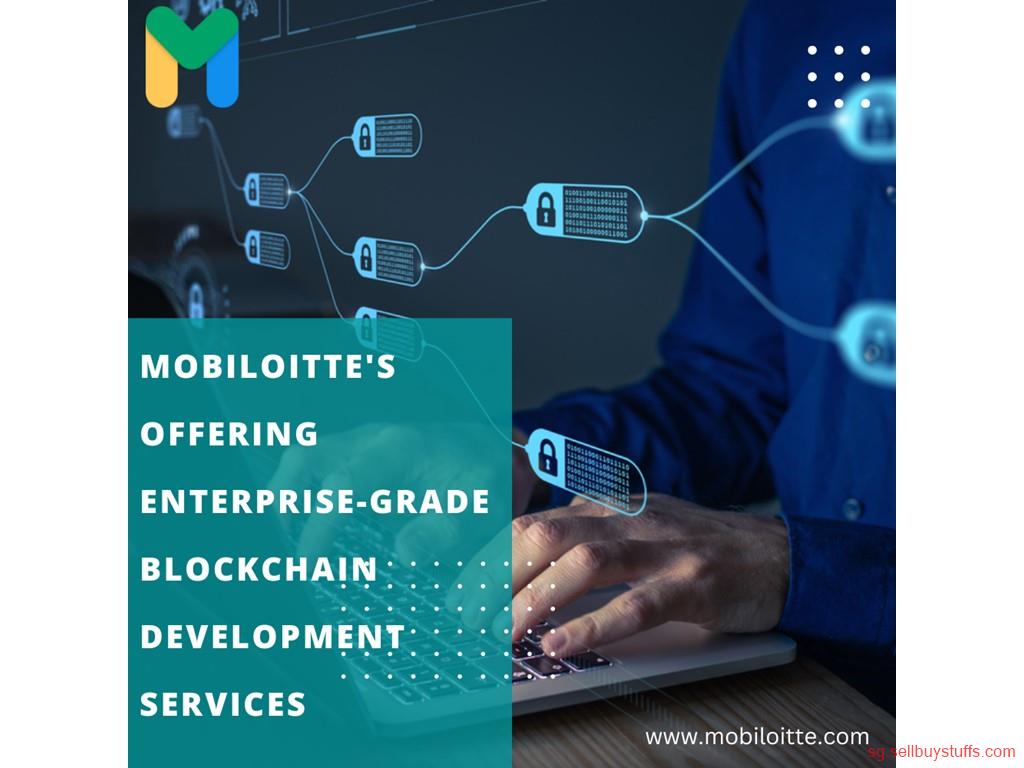 second hand/new: Mobiloitte's Blockchain Development Company