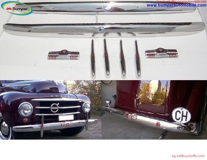 second hand/new:  Volvo Pv 60 bumper by stainless steel 