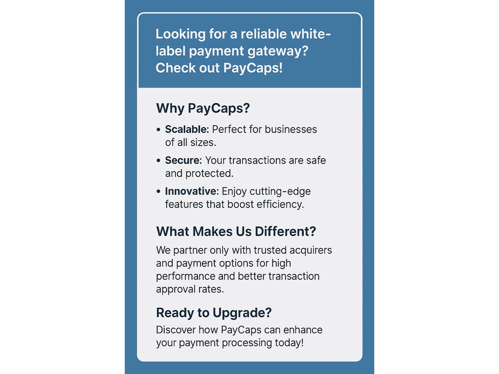 second hand/new: Best White Label Payment Gateway Provider 