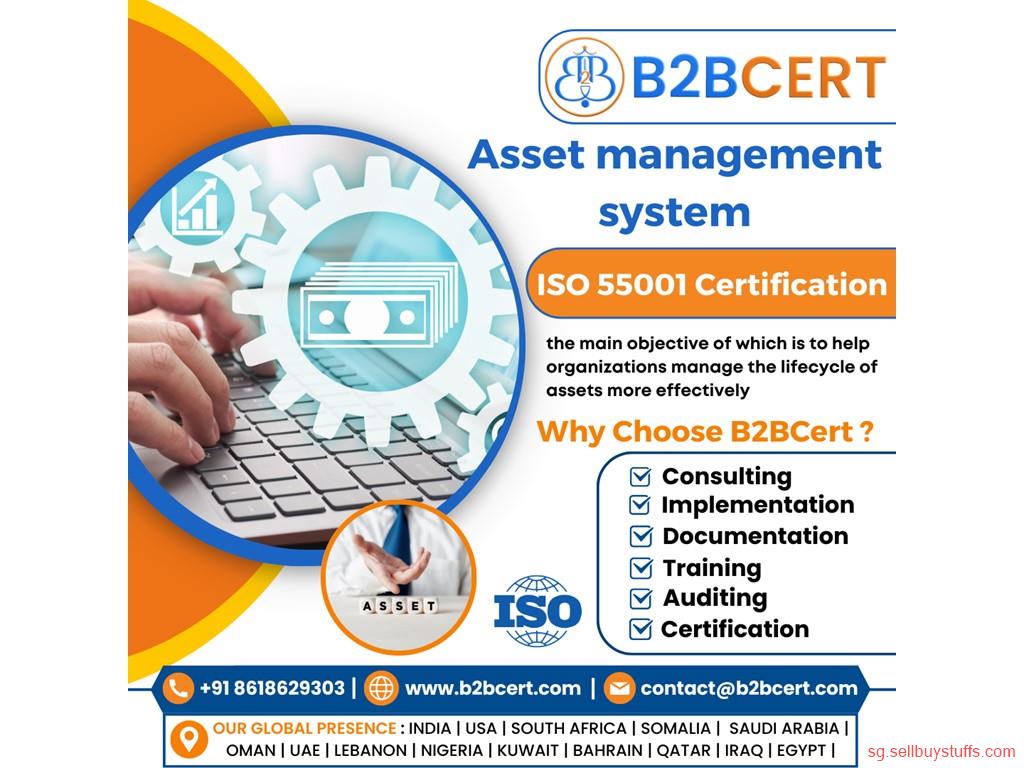 second hand/new: ISO 55001 Certification in Singapore