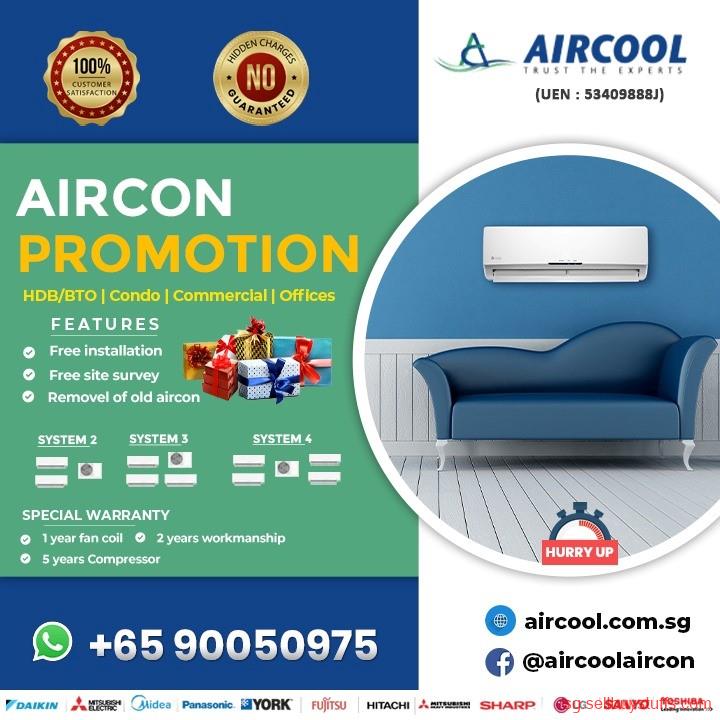 second hand/new: Aircon promotion