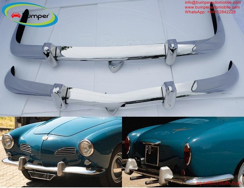 second hand/new: Volkswagen Karmann Ghia Euro style bumper (1956-1966) by stainless steel  