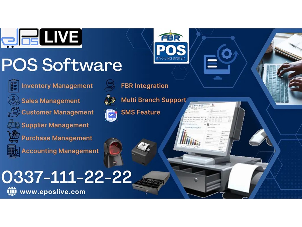 second hand/new: Point of Sale Software for Retail & Wholesale Business-FBR Integration-ePOSLIVE