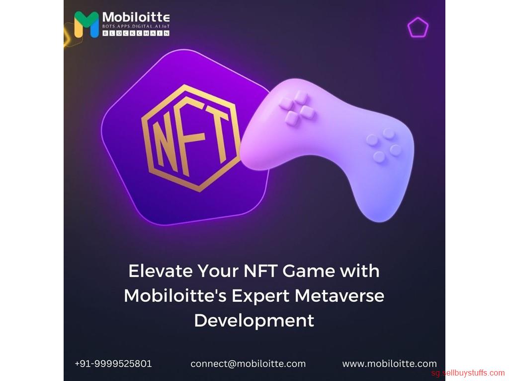 second hand/new: Elevate Your NFT Game with Mobiloitte's Expert Metaverse Development
