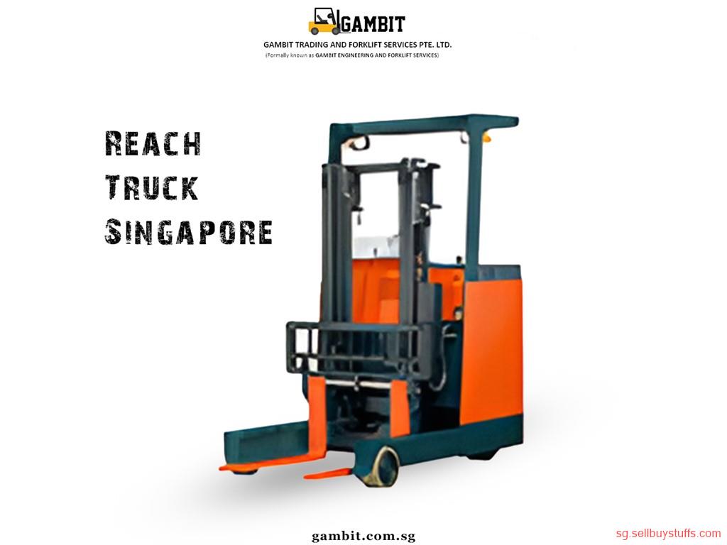 second hand/new: Reach Truck Singapore | Gambit Trading And Forklift Services