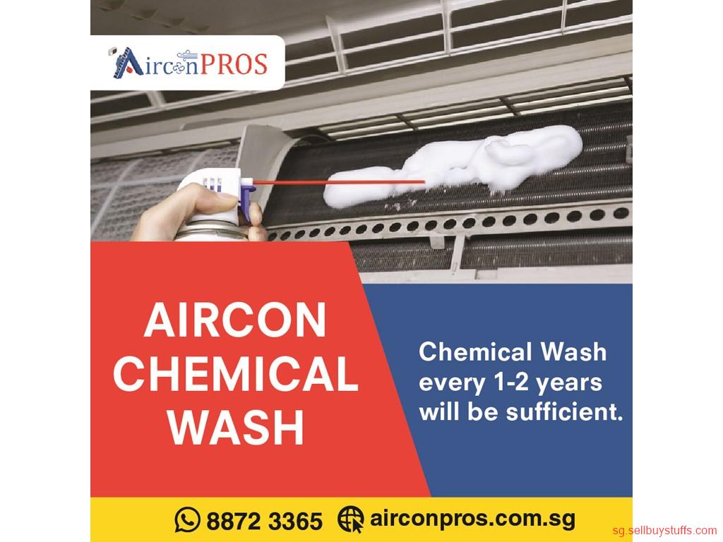 second hand/new: aircon chemical wash