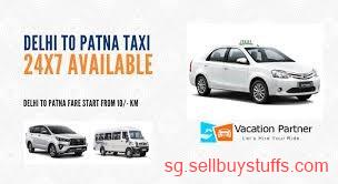 second hand/new: Delhi to Patna One Way Taxi Service