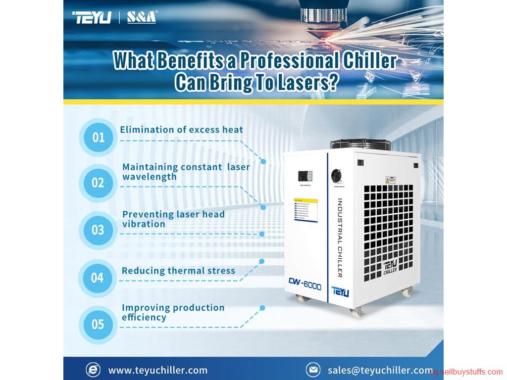 second hand/new: TEYU Industrial Chiller CW-6000 with Cooling Capacity of 3100W