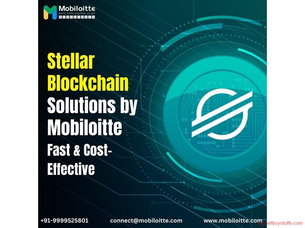 second hand/new: Stellar Blockchain Solutions by Mobiloitte - Fast & Cost-Effective