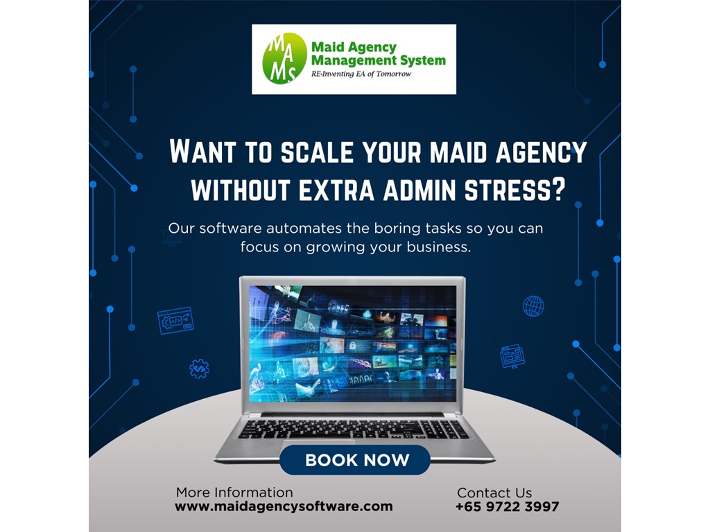 second hand/new: All-in-One Software for Maid Agencies
