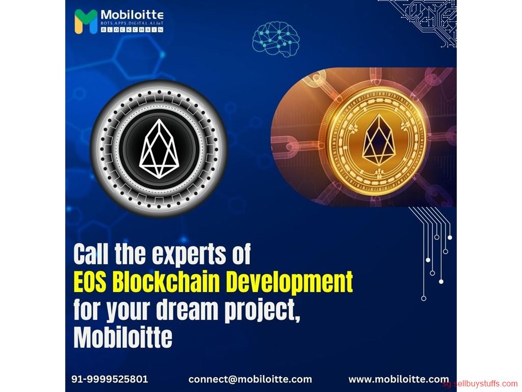 second hand/new: Call the experts of EOS Blockchain Development for your dream project, Mobiloitte
