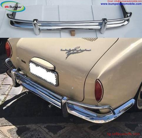 second hand/new: Volkswagen Karmann Ghia US type bumper (1955 – 1966) by stainless steel