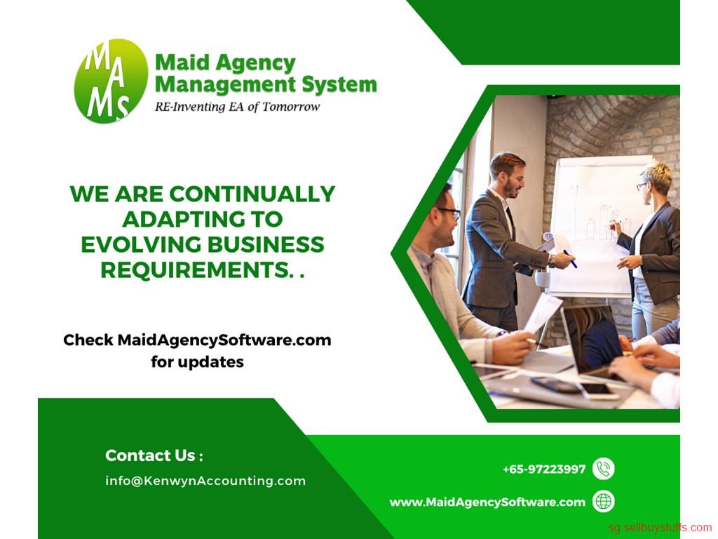 second hand/new: Maid agency management software