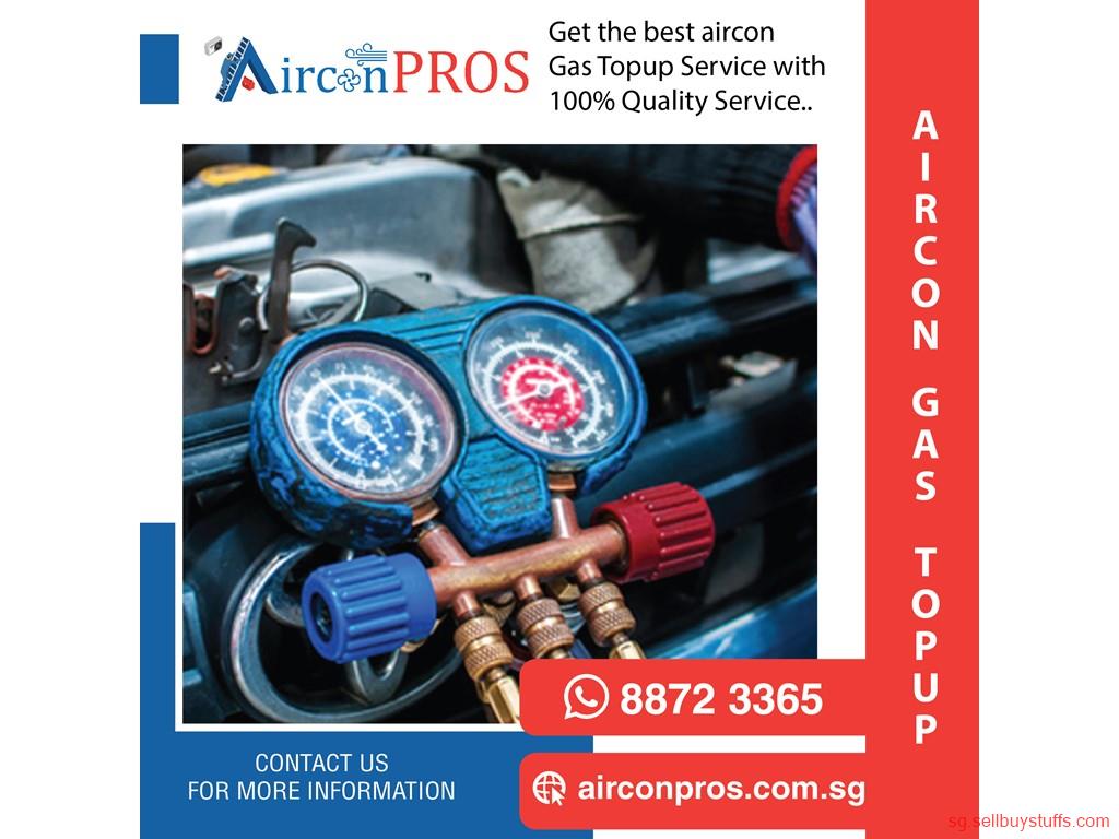 second hand/new: aircon gas topup