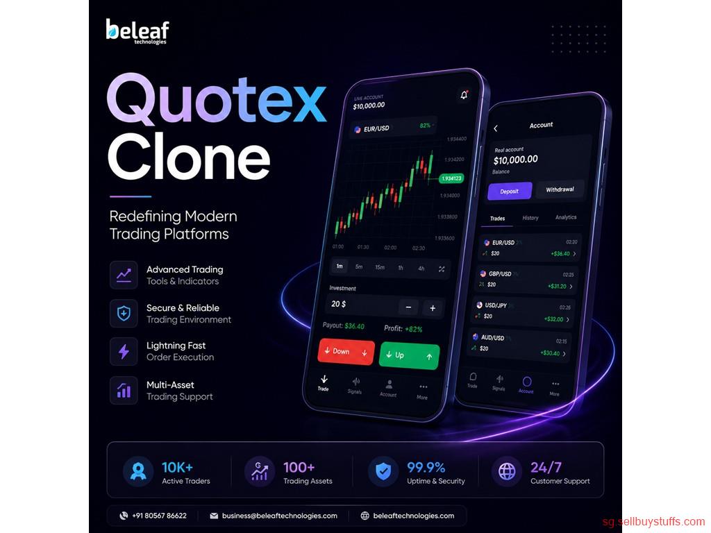 second hand/new: Upgrade Your Trading Business with Quotex Clone Script 