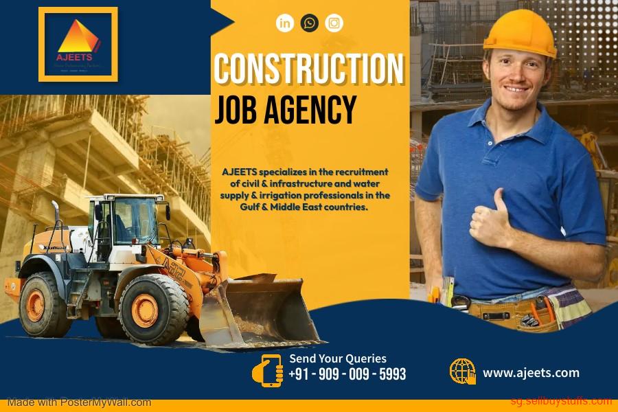 second hand/new: Construction Job Agency in India, Nepal, Bangladesh