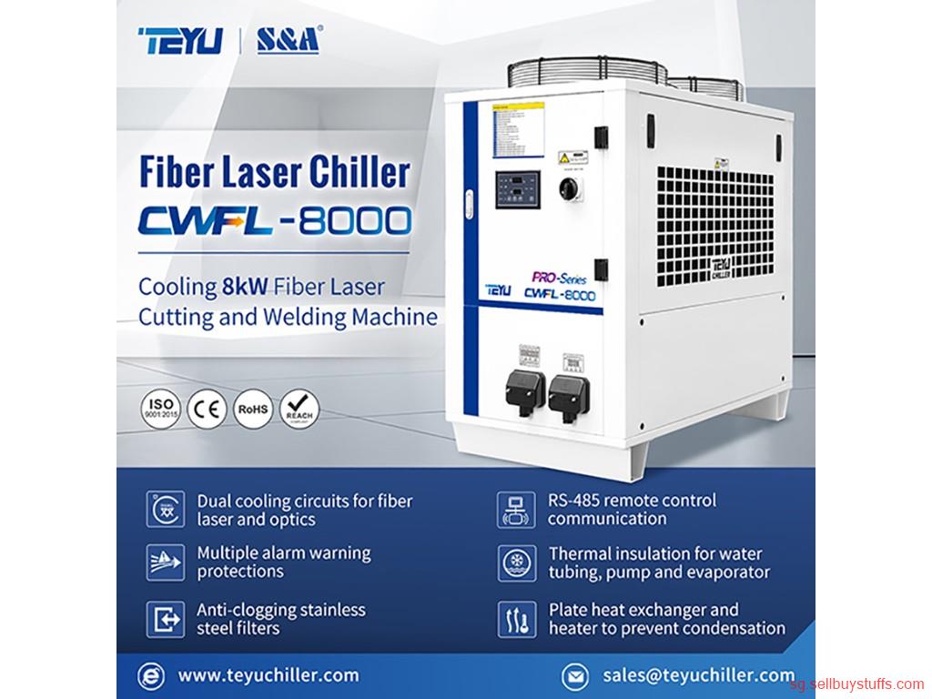 second hand/new: Laser Chiller CWFL-8000 to Cool 8000W Fiber Laser Cutters Welders Cleaners
