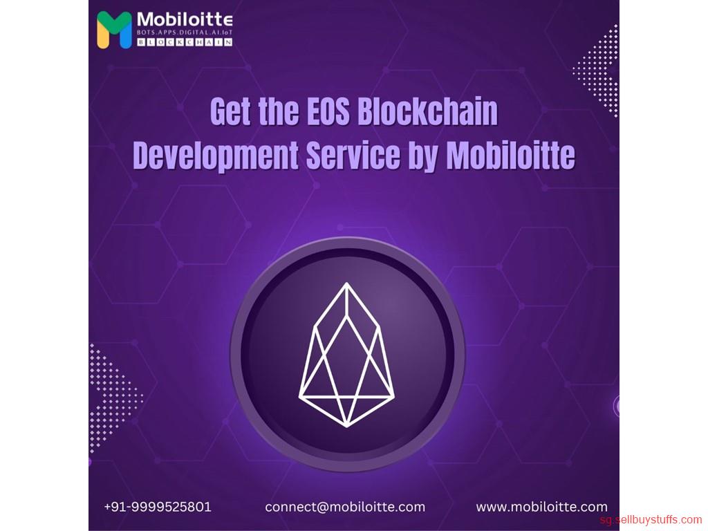 second hand/new: Get the EOS Blockchain Development Service by Mobiloitte