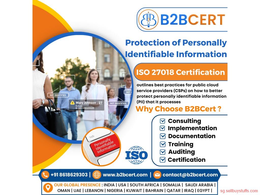 second hand/new: ISO 27018 Certification in Singapore