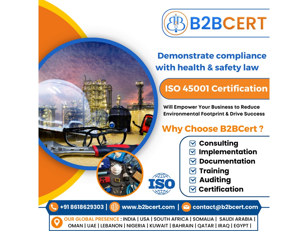 second hand/new: ISO 45001 Certification in Singapore