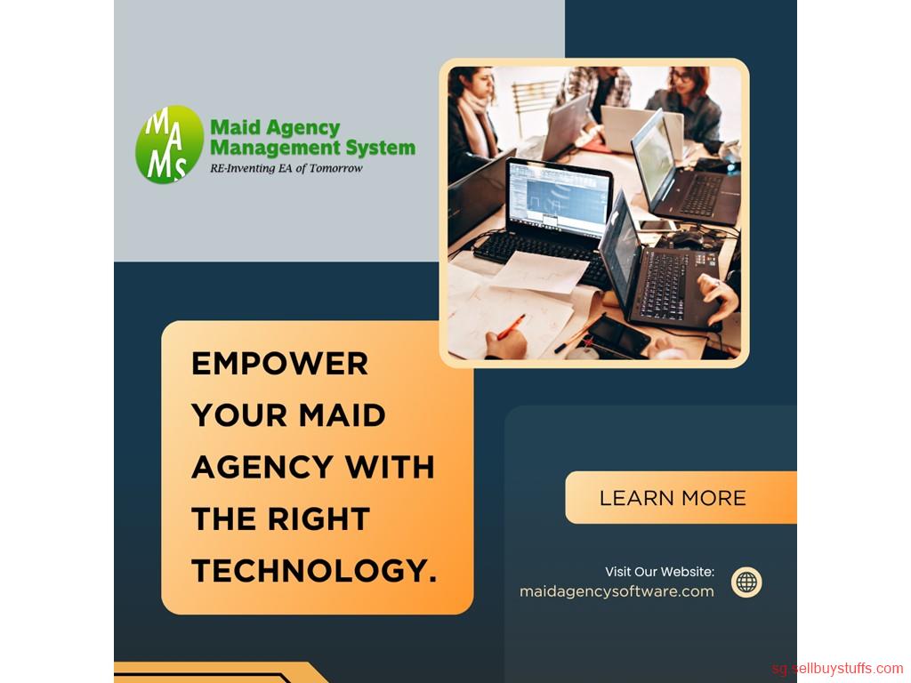 second hand/new:  Save Time & Money — Run Your Maid Agency Smarter! 