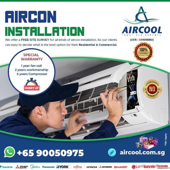 second hand/new: Aircon installation Singapore