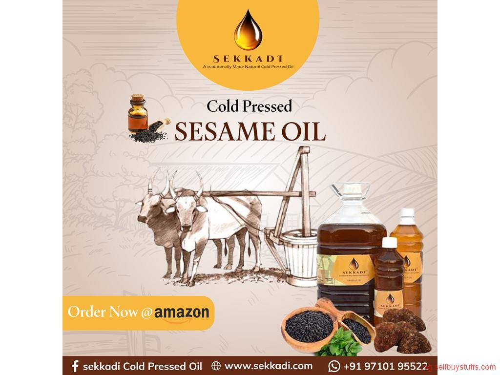 second hand/new: Cold Pressed gingelly oil 