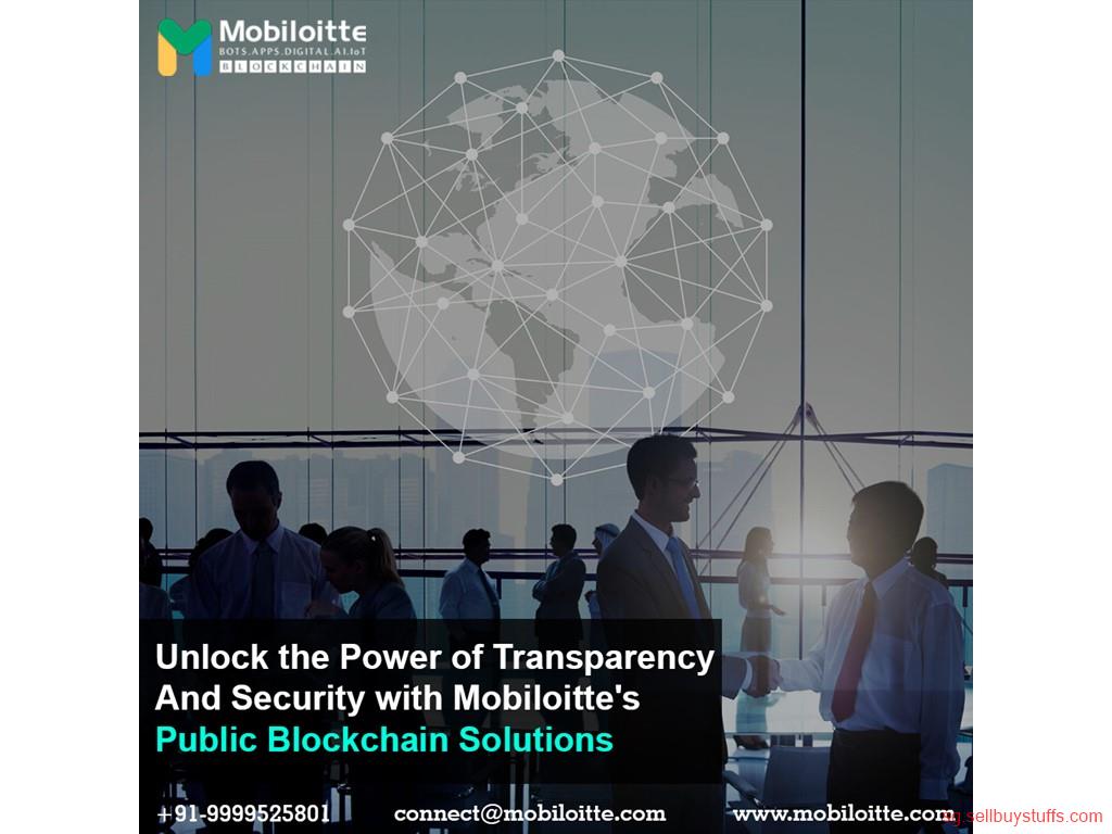 second hand/new: Unlock the Power of Transparency and Security with Mobiloitte's Public Blockchain Solutions