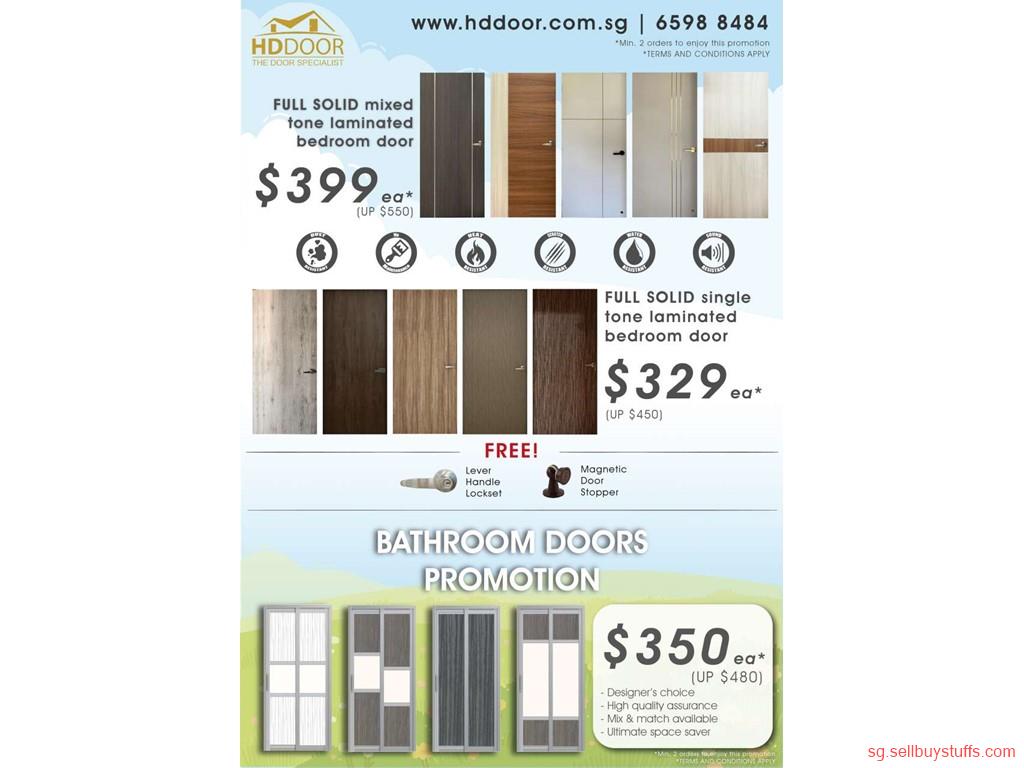 second hand/new: Bedroom & Bathroom door promotion package offer 