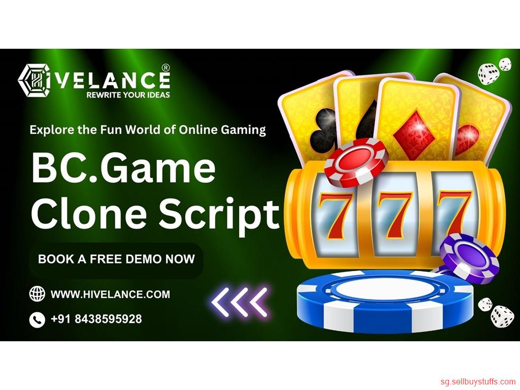 second hand/new: Create Your Own Gambling Empire in No Time with BC.Game Clone Script - Launch Today!