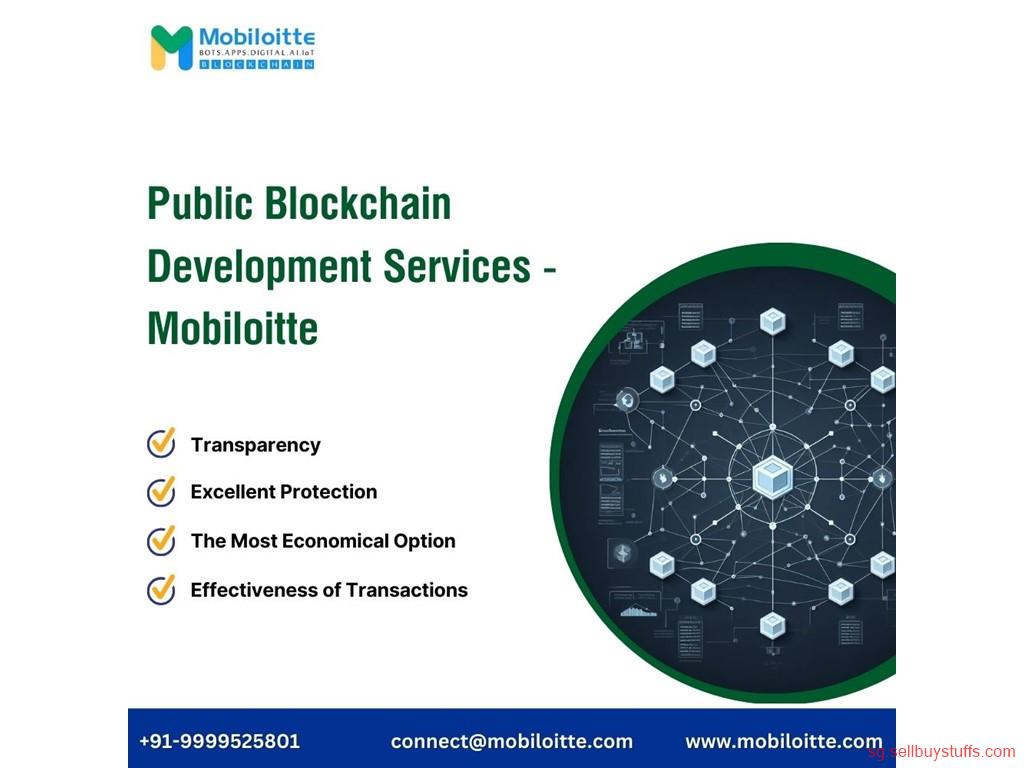 second hand/new: Public Blockchain Development Services - Mobiloitte