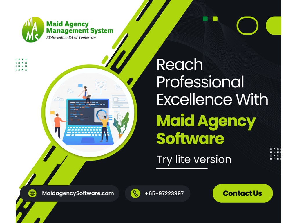 second hand/new: Our Maid Agency Management System helps you run your business 