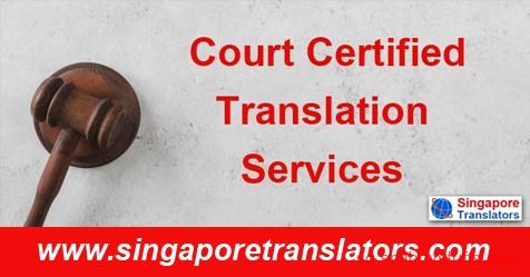 second hand/new: Court Certified Translation In Singapore