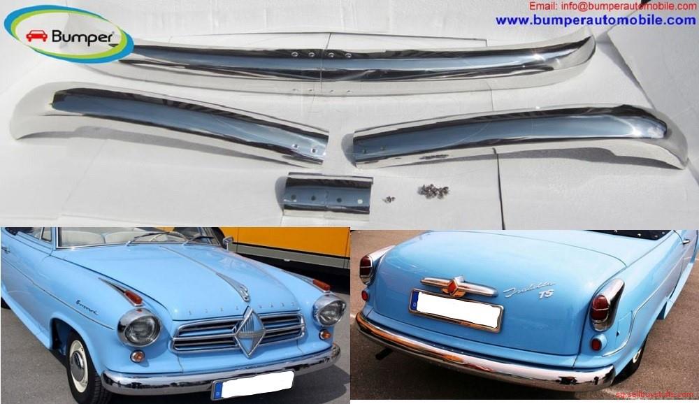 second hand/new: Borgward Isabella coupe and saloon bumpers (1954-1962) new