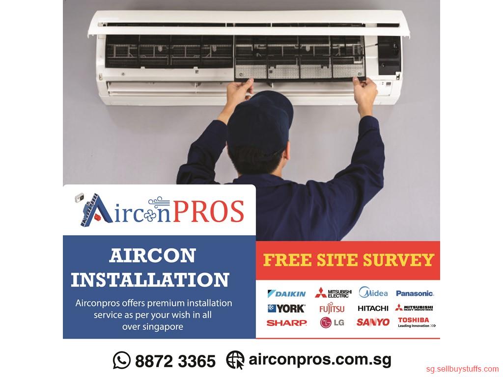 second hand/new: aircon installation