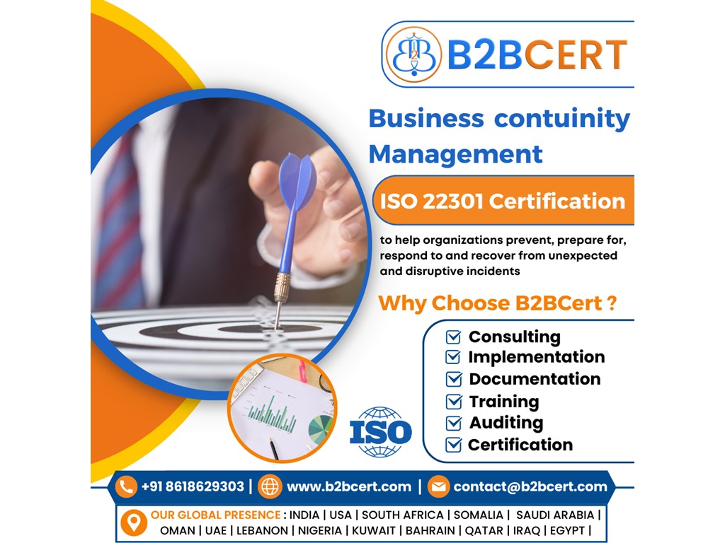 second hand/new: ISO 22301 Certification in Singapore