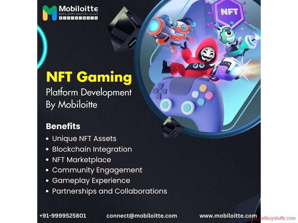 second hand/new: NFT gaming platform development By Mobiloitte