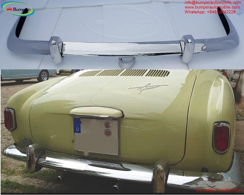 second hand/new: Volkswagen Karmann Ghia Euro style bumper (1970-1971) by stainless steel 