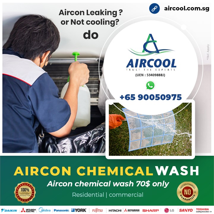 second hand/new: Aircon Chemical wash