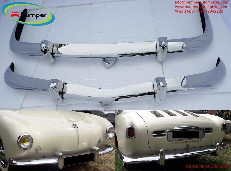 second hand/new: Volkswagen Karmann Ghia Euro style bumper (1967-1969) by stainless steel