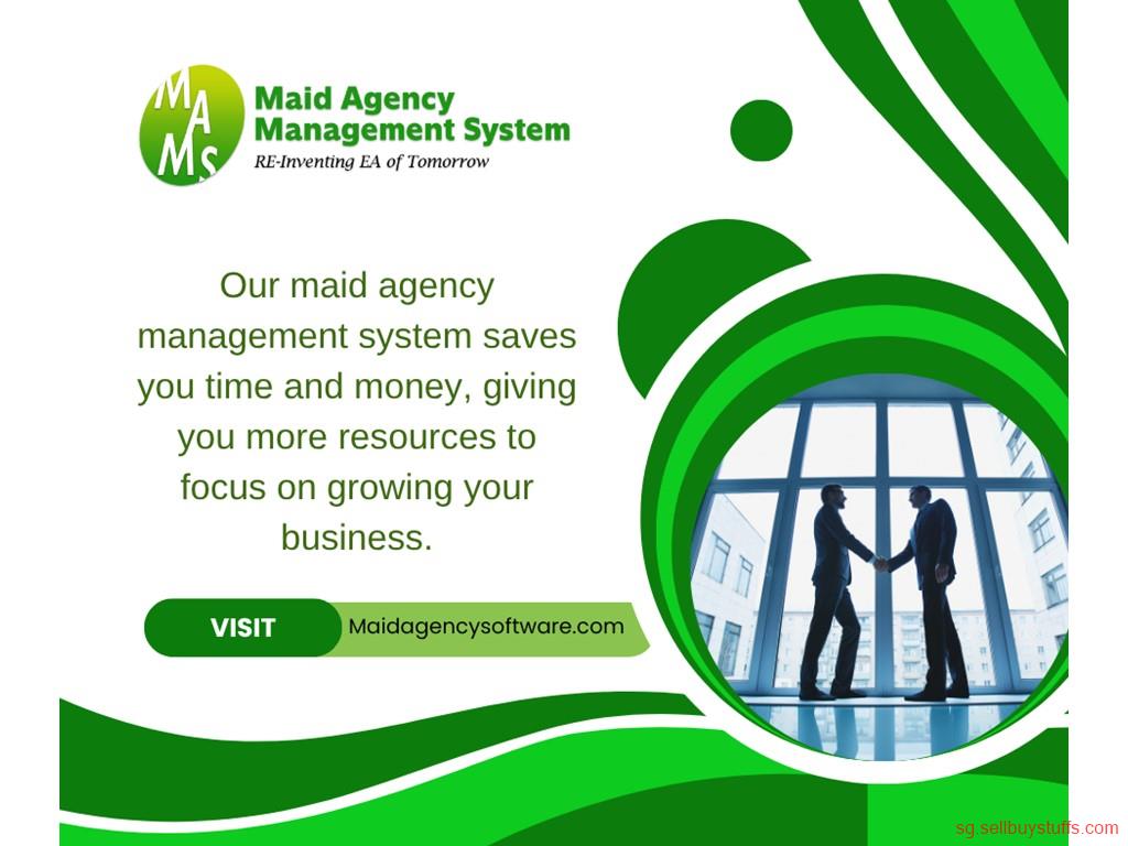 second hand/new: Maid agency management software