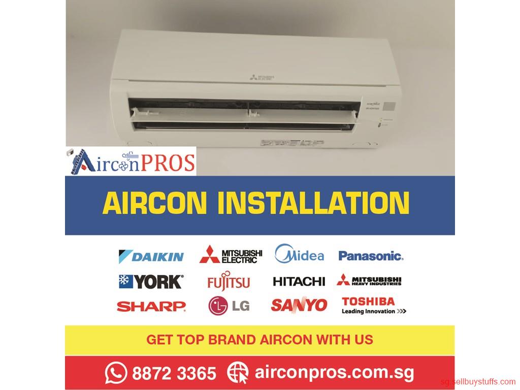 second hand/new: aircon installation
