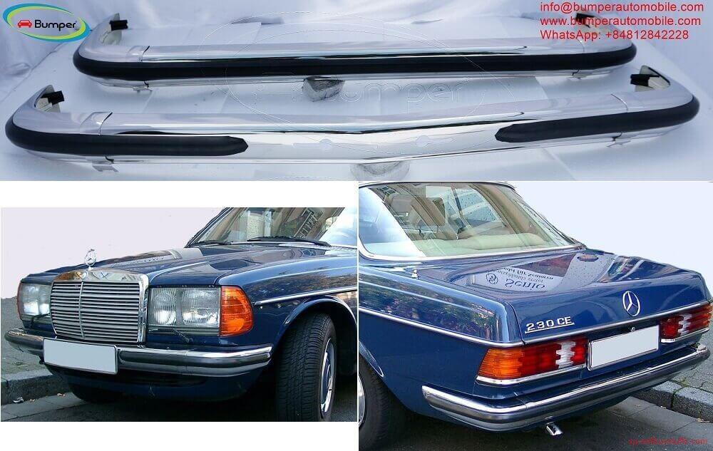 second hand/new: Mercedes W123 coupe bumpers new 1976–1985